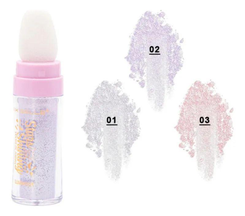 Iluminador Polvo Hadas Rostro Cuerpo Brillo Natural ALJ-1