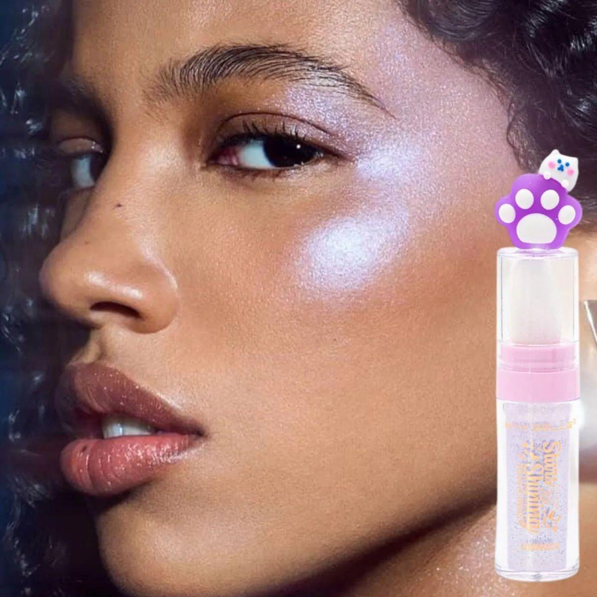 Iluminador Polvo Hadas Rostro Cuerpo Brillo Natural ALJ-8
