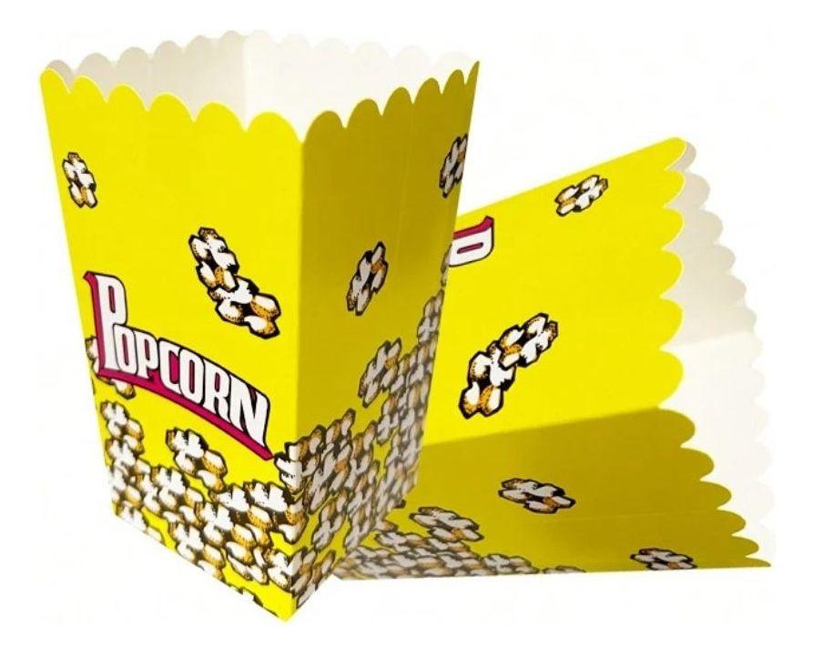 Set 6 Caja Cabritas Palomitas Maíz Colores Variados Jhn-0