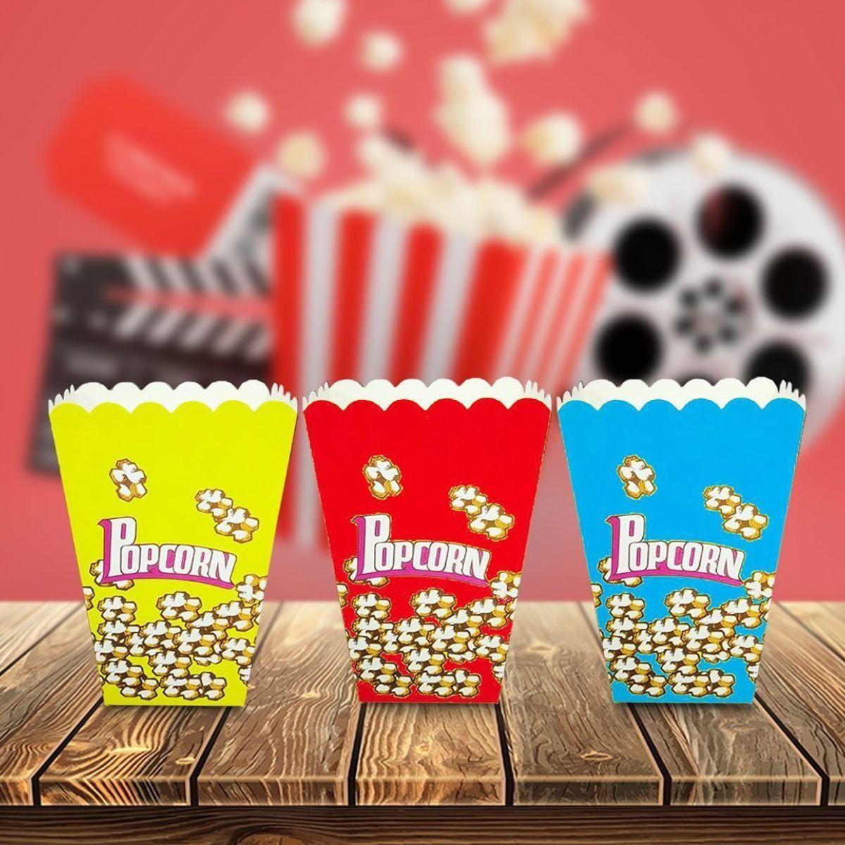 Set 6 Caja Cabritas Palomitas Maíz Colores Variados Jhn-2