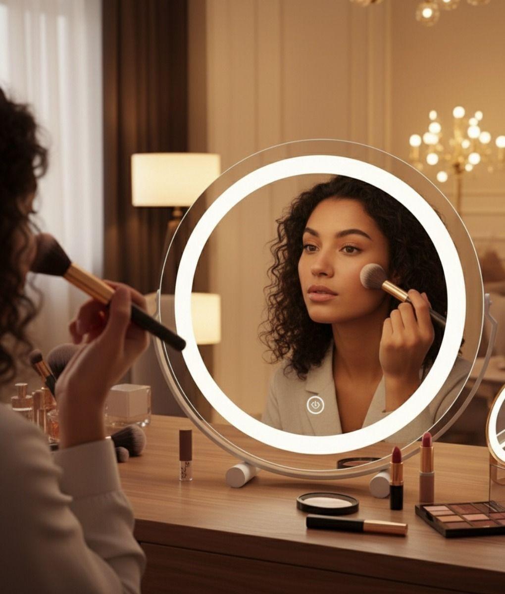 Espejo Decorativo Tocador Diseño Inteligente Iluminación Jhn-4