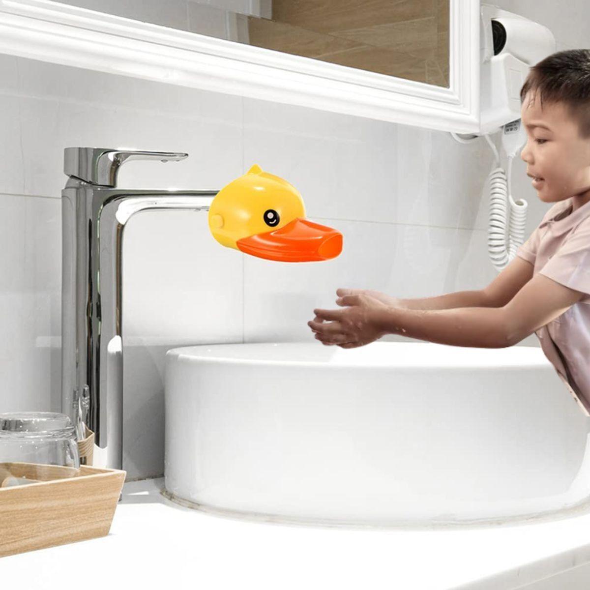 SET 5 EXTENSORES DE GRIFO PLASTICO LAVADO MANOS NIÑOS LAU-5