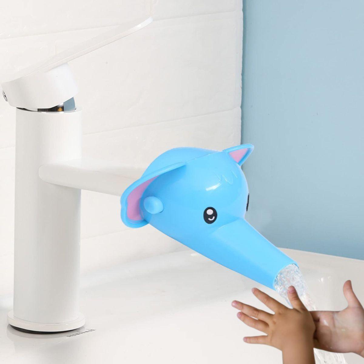 SET 5 EXTENSORES DE GRIFO PLASTICO LAVADO MANOS NIÑOS LAU-7