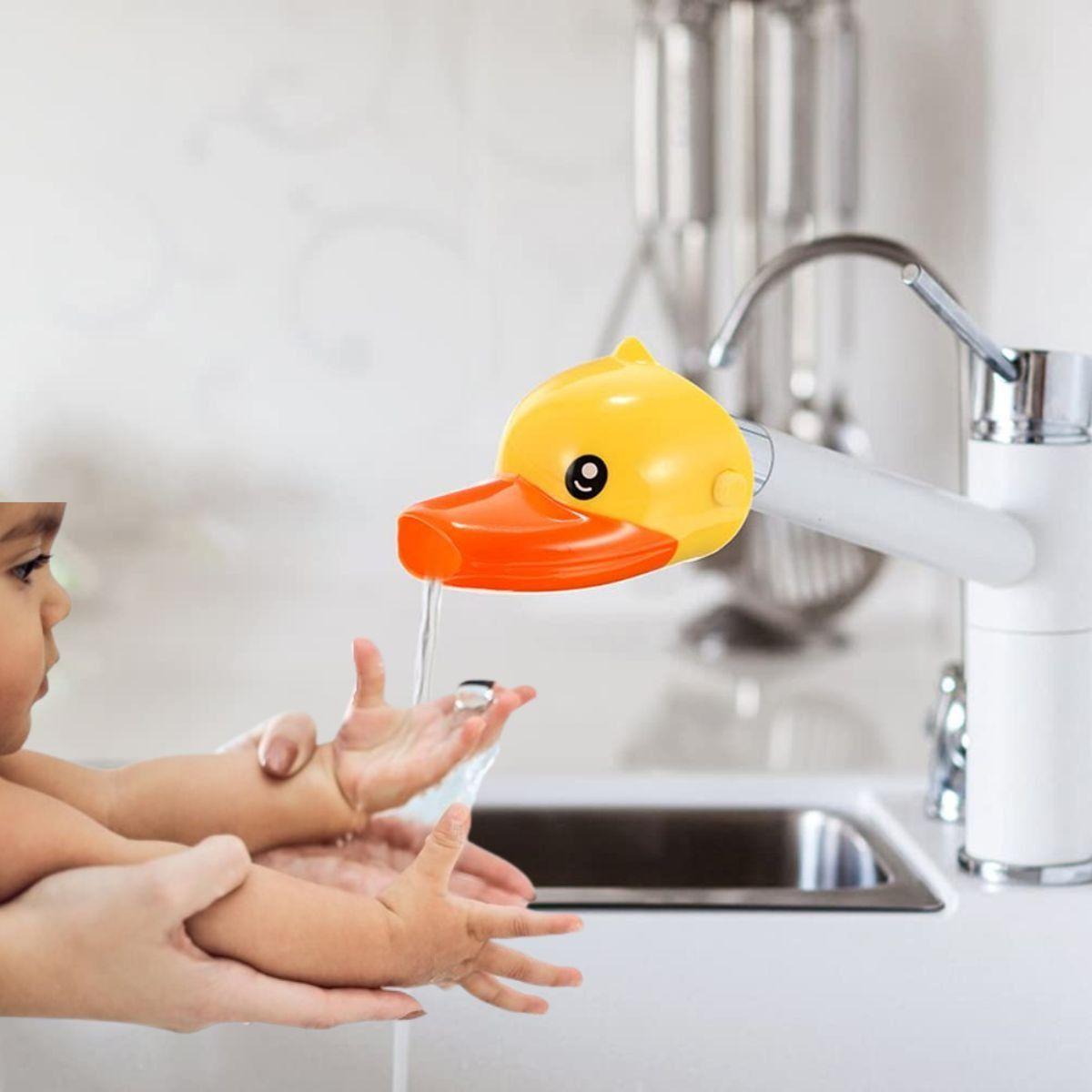 SET 5 EXTENSORES DE GRIFO PLASTICO LAVADO MANOS NIÑOS LAU-8