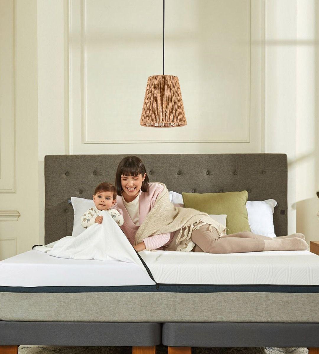 Lámpara Colgante Pequeña Tejida Vintage Retro Bohemio Jhn-6