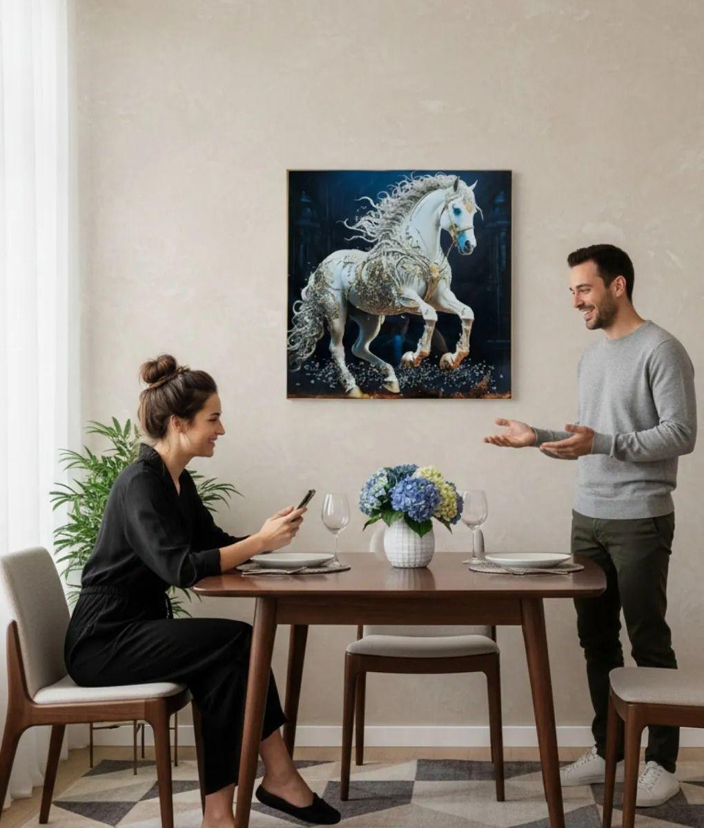 Cuadro Decorativo Pared Caballo Fantástico Galope Jhn-4