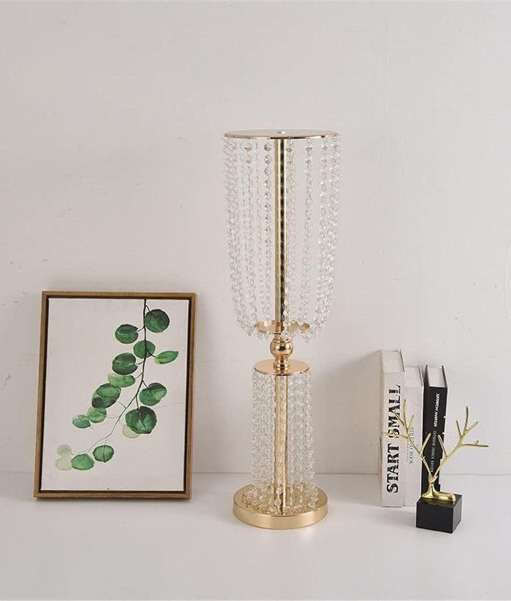 Florero Alto Decorativo Soporte Flores Centro Mesa 62cm Jhn-4