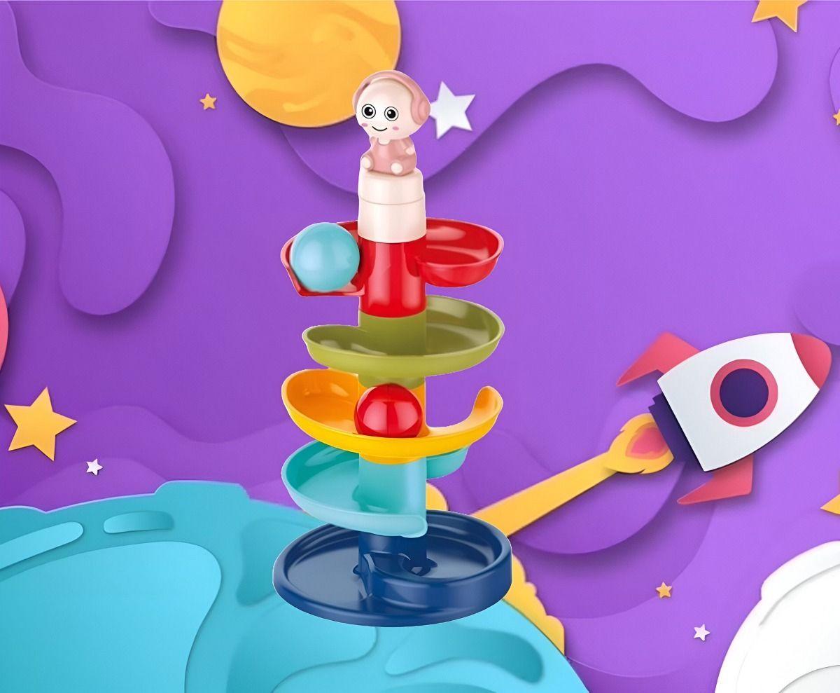 Juguete Bolas Torre Laberinto Aprendizaje Actividades Jhn-8