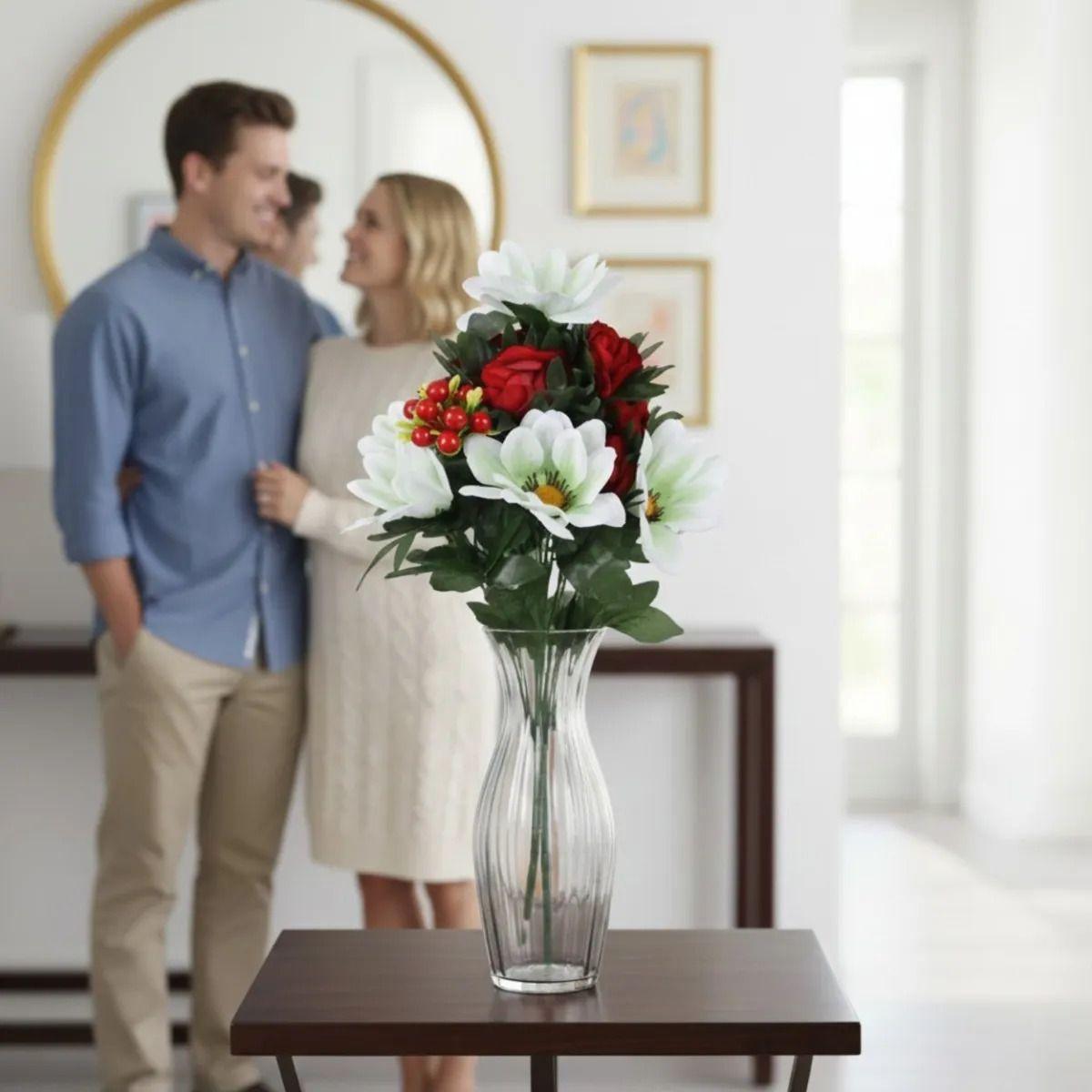 Ramo Floral Artificial Frutos Silvestres Decorativo Jhn-4