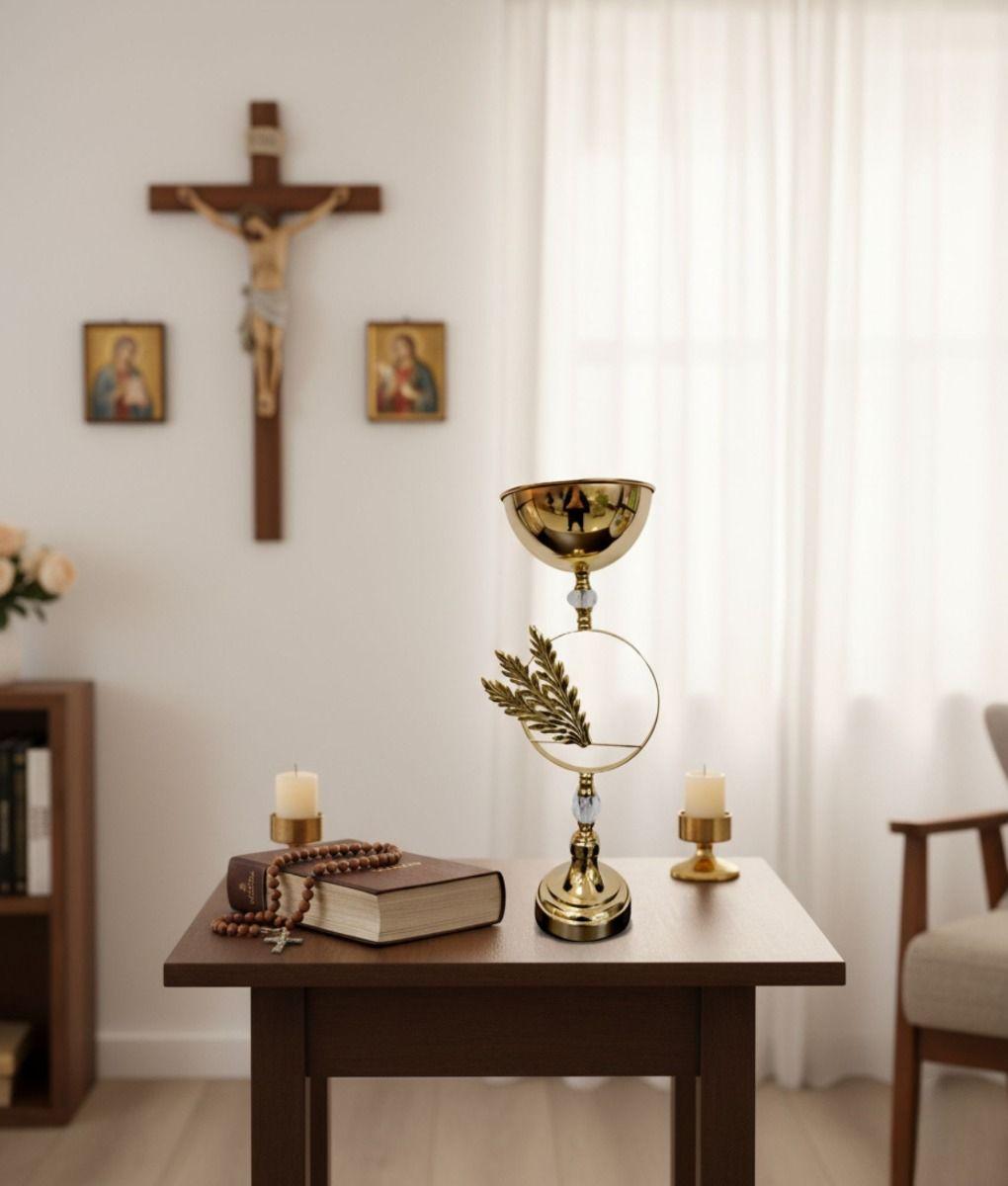 Centro Mesa Decorativo Adorno Multifuncional Portavelas Jhn-9