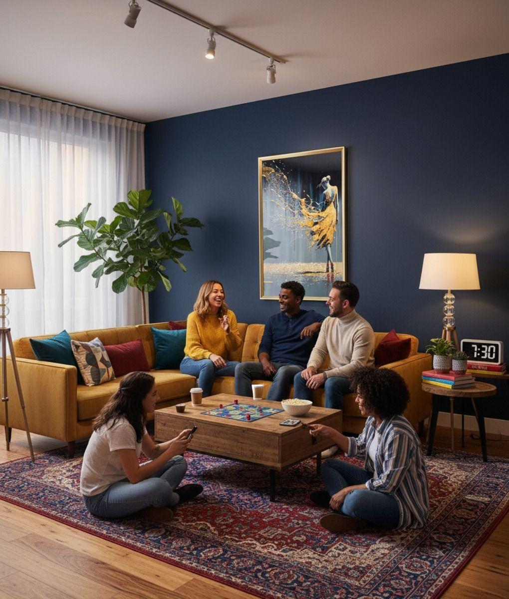 Cuadro Decorativo Arte Abstracto Elegancia Adorno Pared Jhn-2