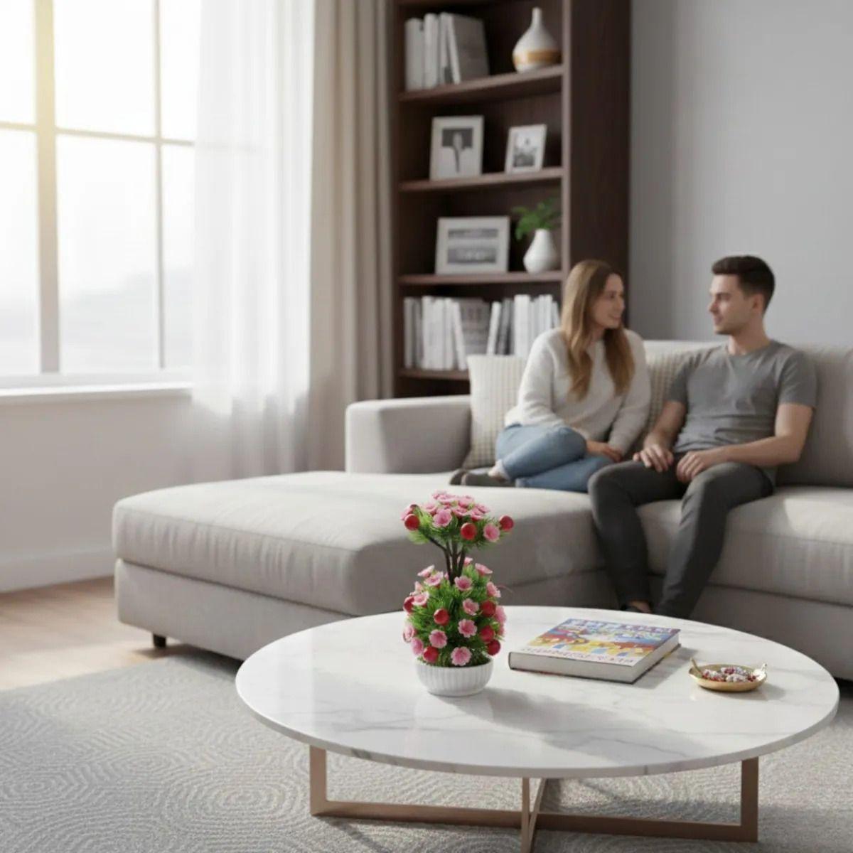 Planta Artificial Decorativa Mesa Bonsái Adorno Hogar Jhn-5