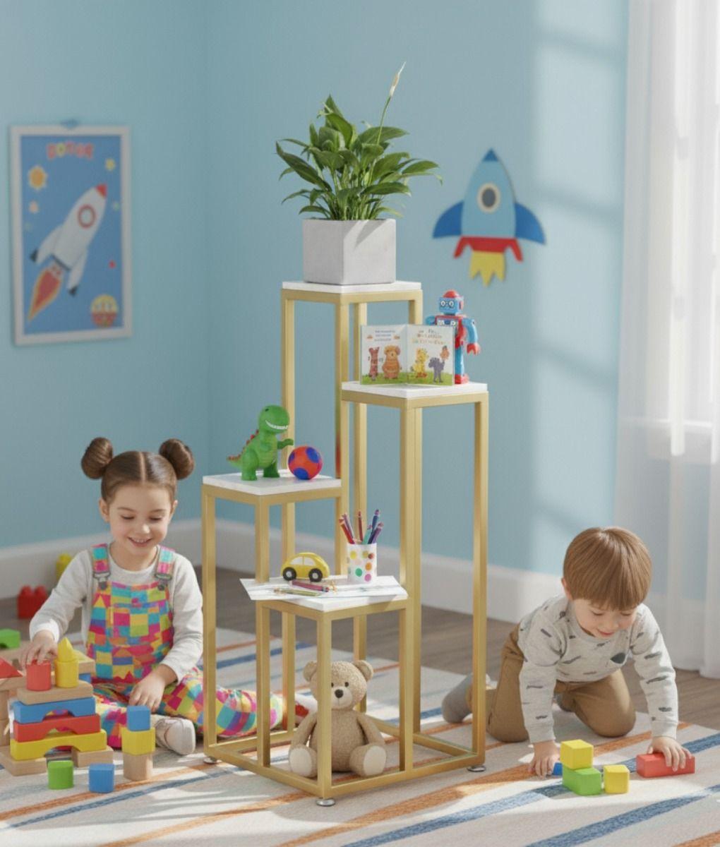 Porta Macetas Soporte Elevado Multifuncional Moderno Jhn-3