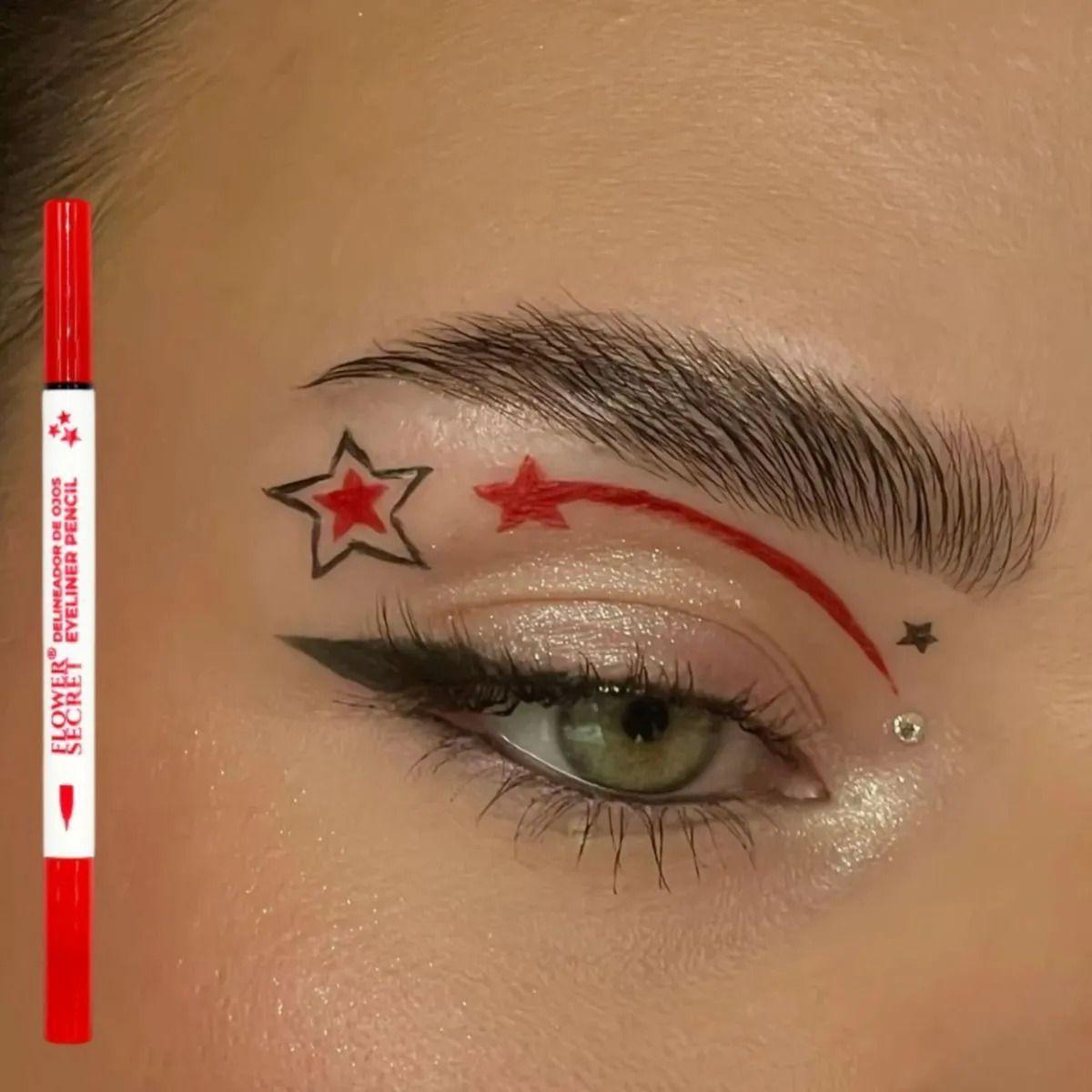 Paq 36 Delineadores Ojos Sellos Formas Creativas ALJ-5