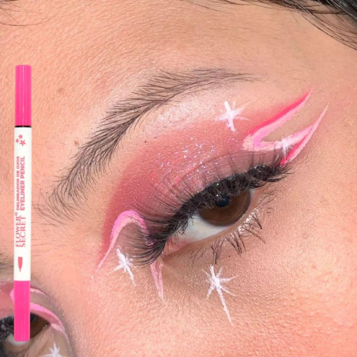 Paq 36 Delineadores Ojos Sellos Formas Creativas ALJ-8