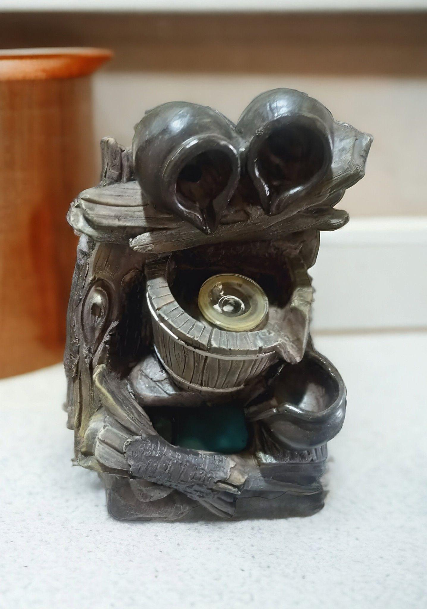 Fuente De Agua Diseño 3 Cantaros Con Luz Y Esfera 35cm Jhn-6