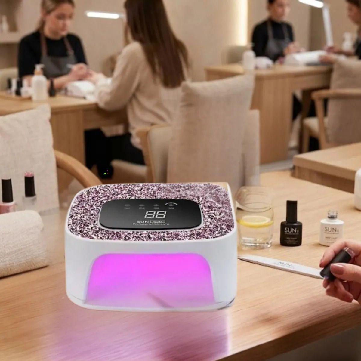 Lampara LED UV Uñas Gel Manicura Profesional Belleza ALJ-4