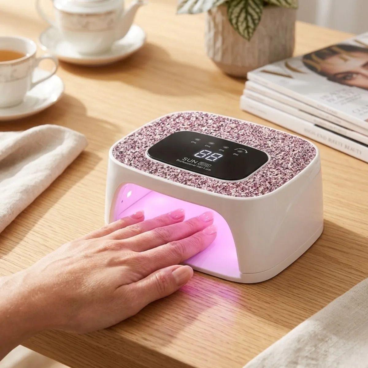 Lampara LED UV Uñas Gel Manicura Profesional Belleza ALJ-9