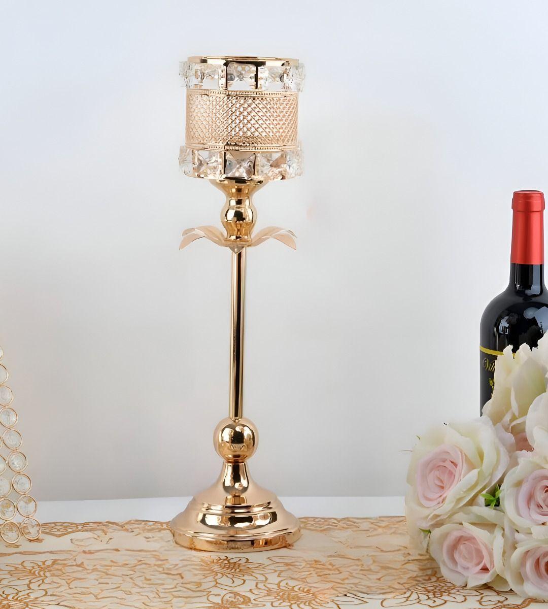 Portavelas Candelabro Decorativo Nórdico Mesa Soporte Jhn-8