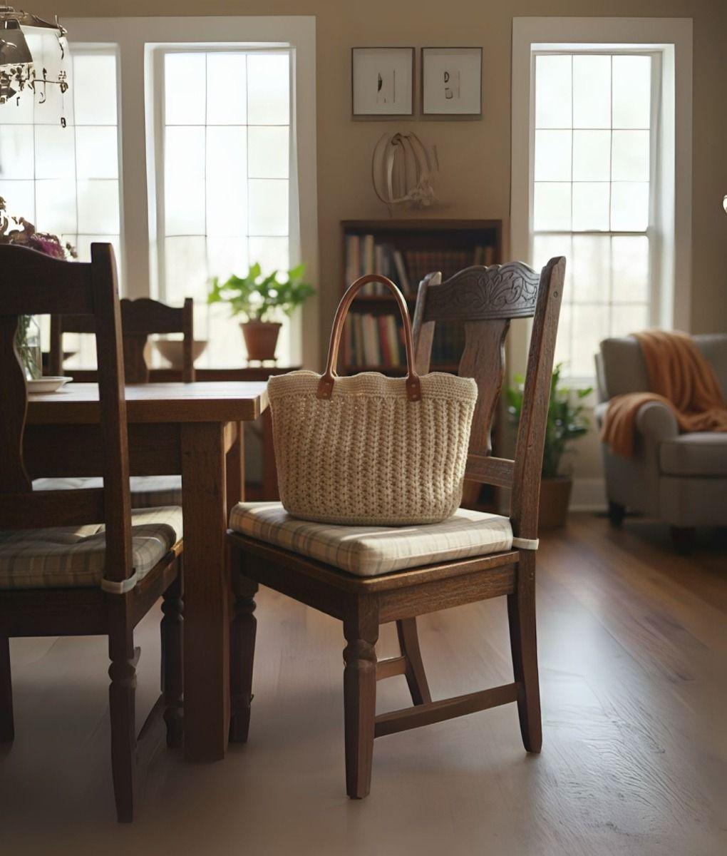 Cartera Moderna Tejida Bolso Diseño Minimalista Jhn-9