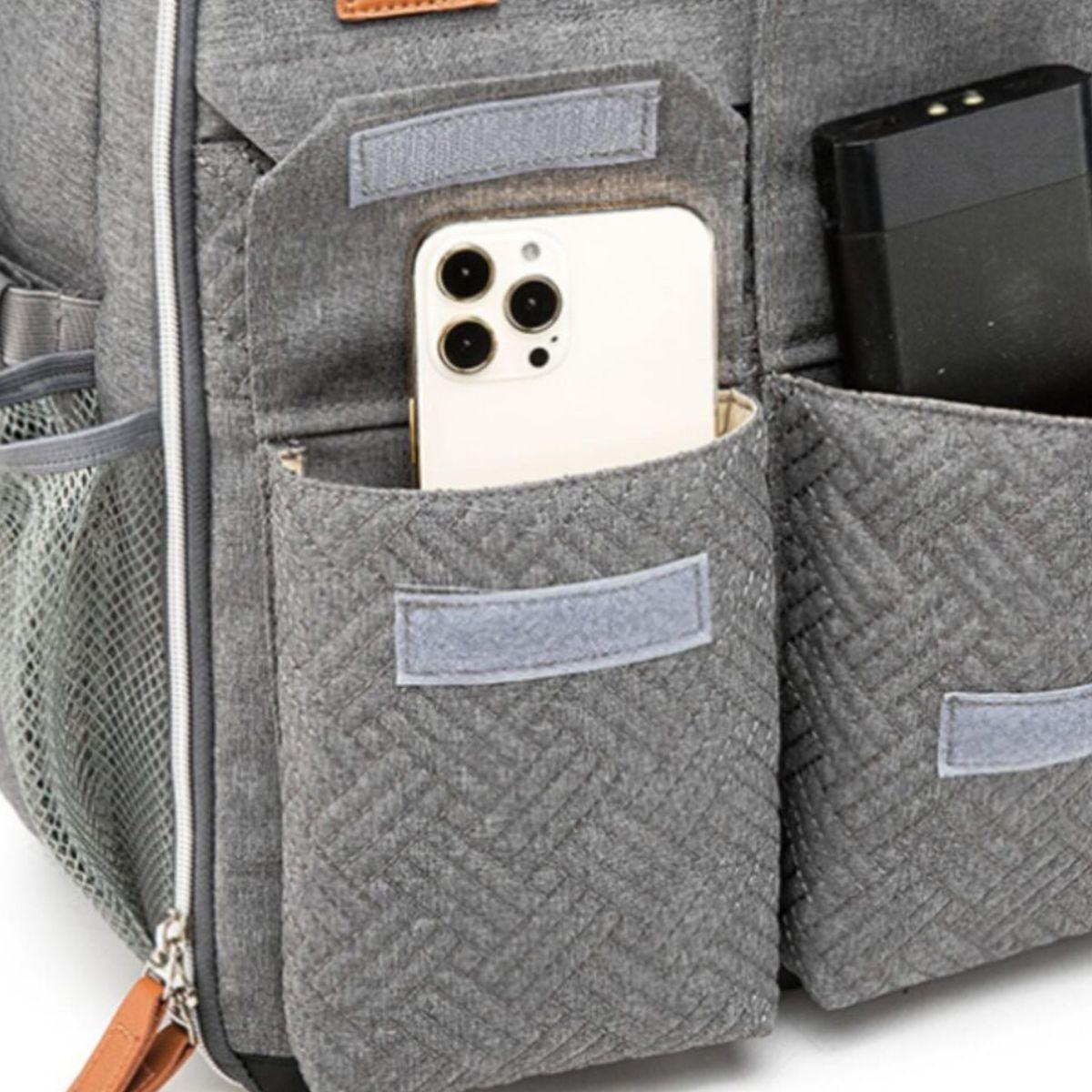 MOCHILA PAÑELERA MULTIFUNCIONAL MATERNIDAD BEBE LAU-5