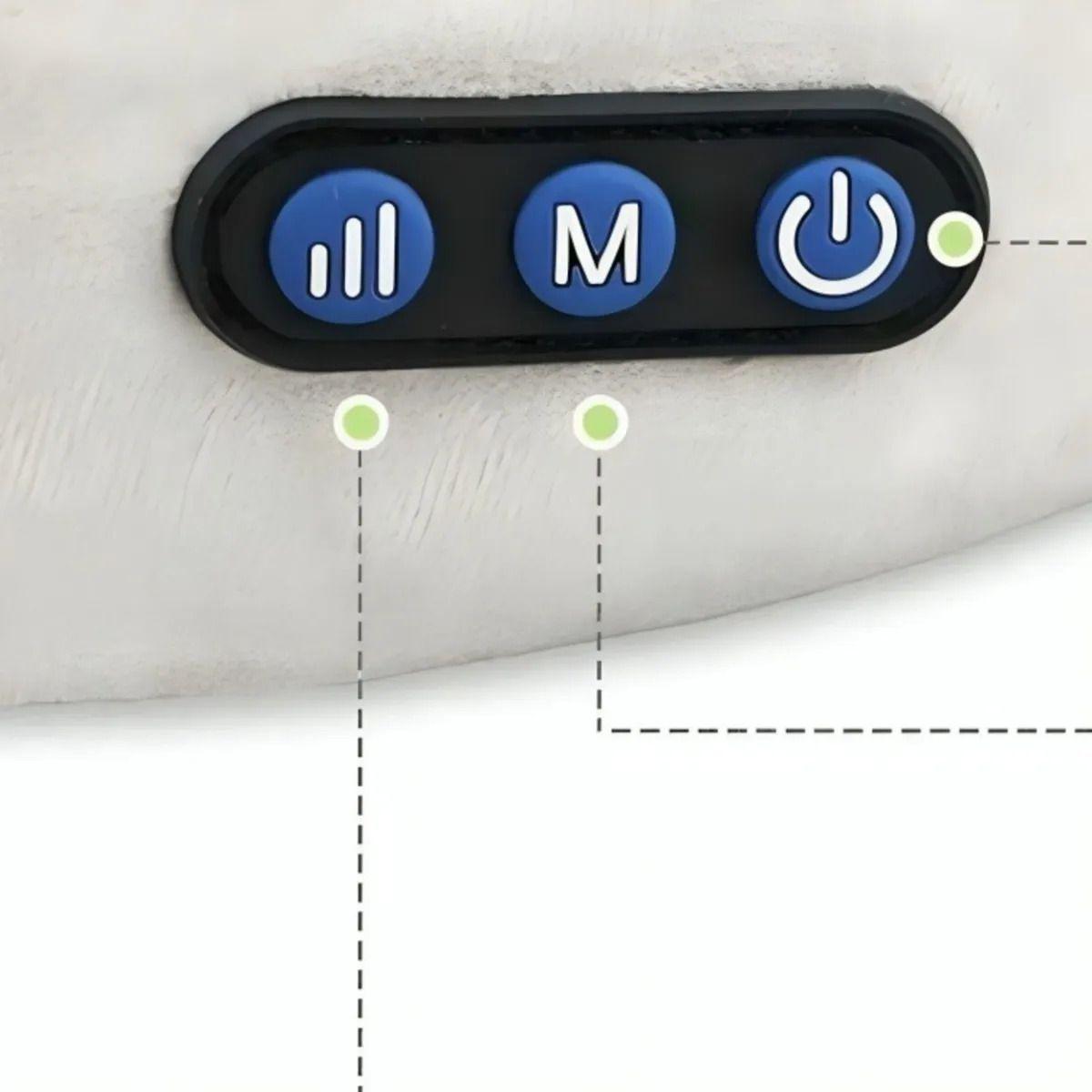Cojín Masajeador Cervical Inalámbrico Cuello Pro-relax ALJ-8