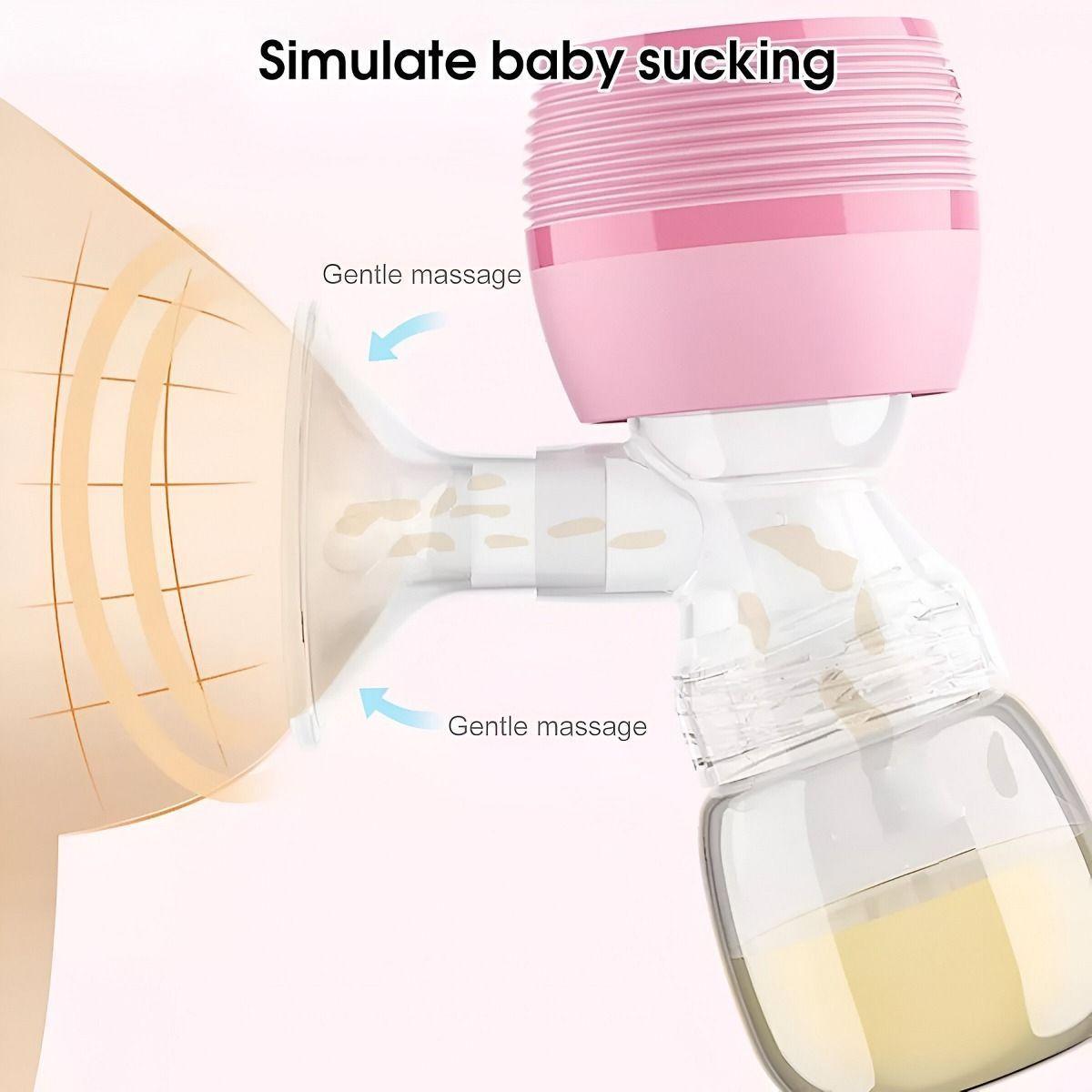 Sacaleche Extractor Leche Recargable USB Portátil Jhn-5