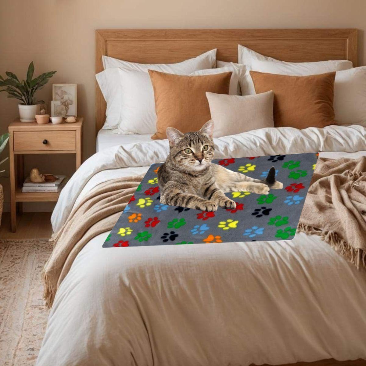 SET 3 MANTAS POLAR TERMICA PARA MASCOTAS 100X70CM LAU-9