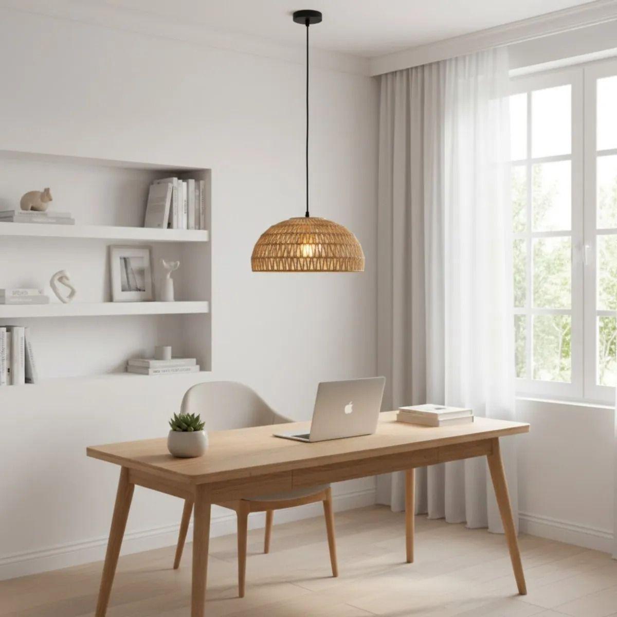 Lámpara Colgante Techo Diseño Natural Estilo Boho Jhn-6