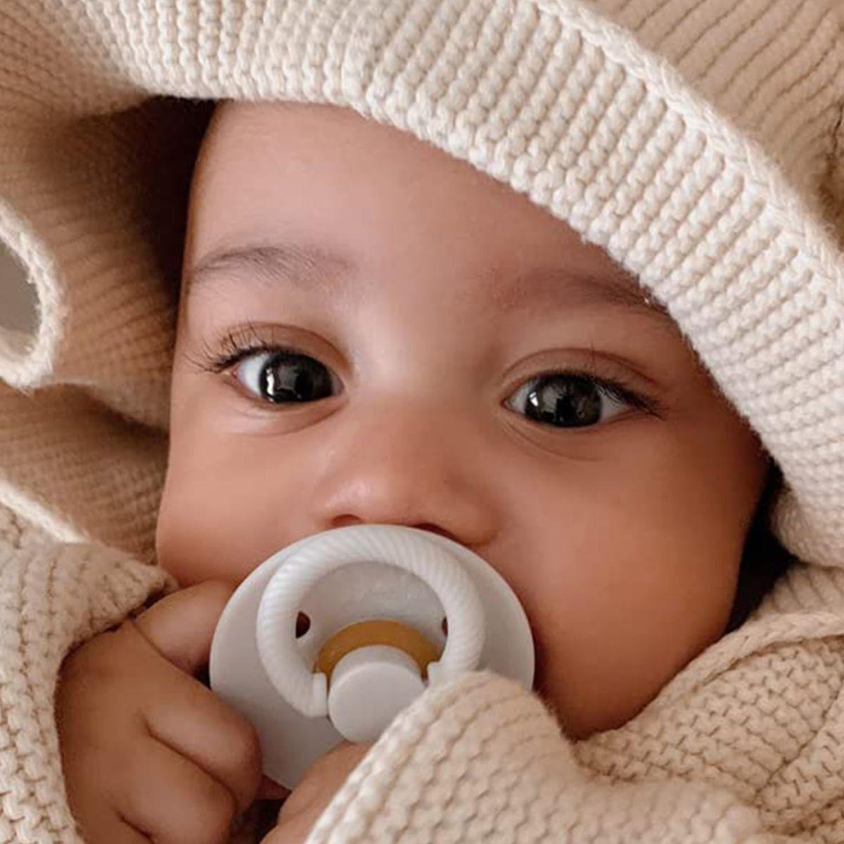 SET 2 CHUPETE GOMA NATURAL COMODO SUAVE PARA BEBE LAU-3