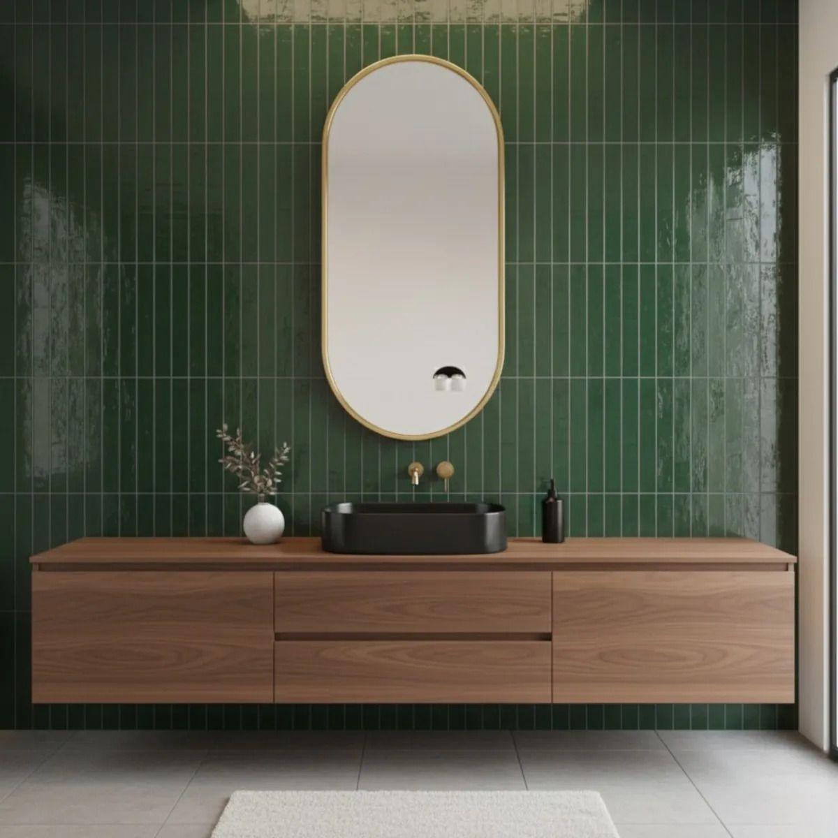 Espejo Decorativo Pared Ovalado Estilo Minimalista Hogar Jhn-6