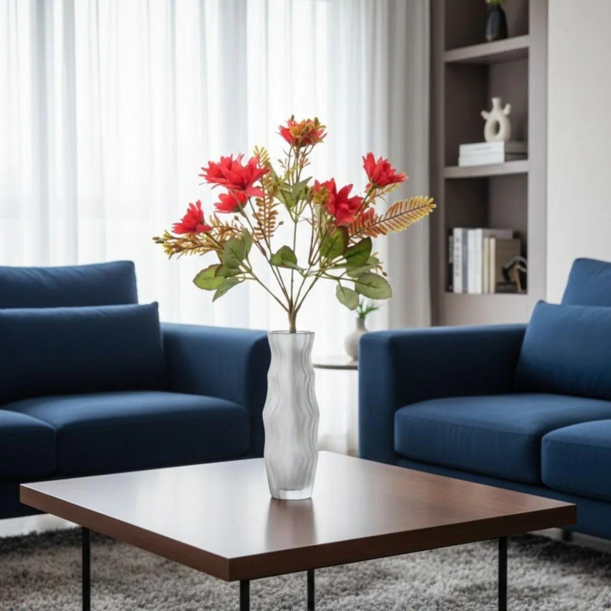 Set 4 Ramo Flores Silvestre Multicolor Adorno Artificial Jhn-7