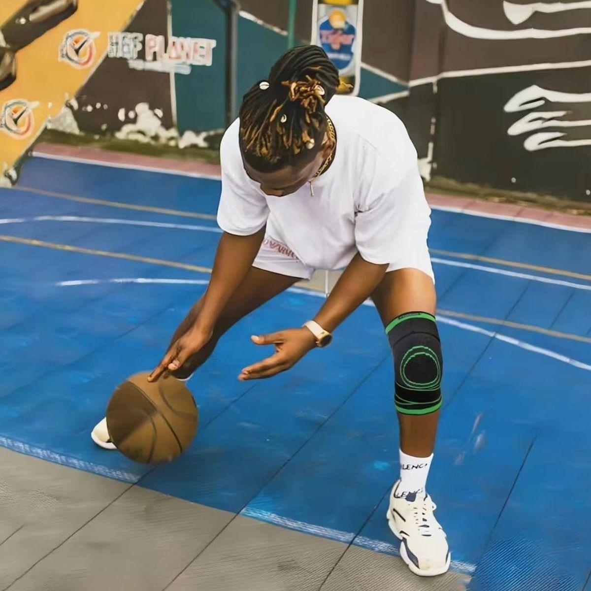 SET 2 RODILLERA SOPORTE VELCRO AJUSTABLE CON SOPORTE LAU-6