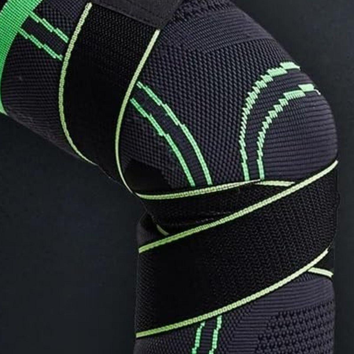 SET 2 RODILLERA SOPORTE VELCRO AJUSTABLE CON SOPORTE LAU-9