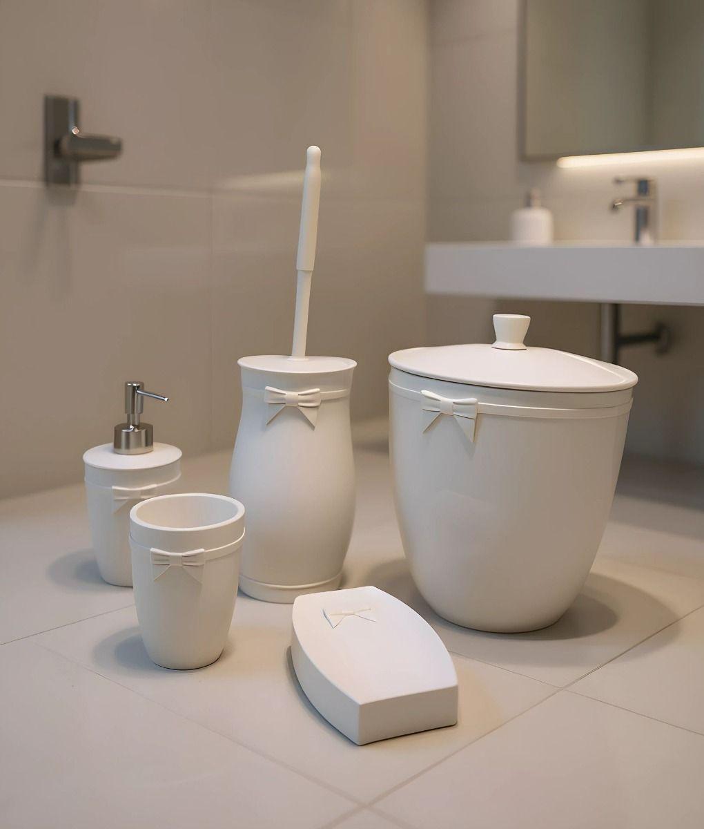 Set Accesorios Baño Decoración Lujo Minimalista Hogar Jhn-6