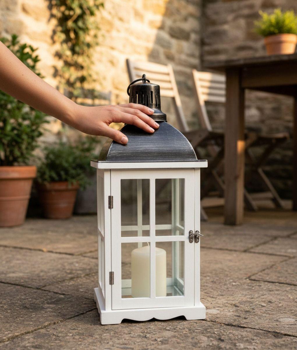 Portavelas Decorativo Paneles Hogar Multifuncional Jhn-4