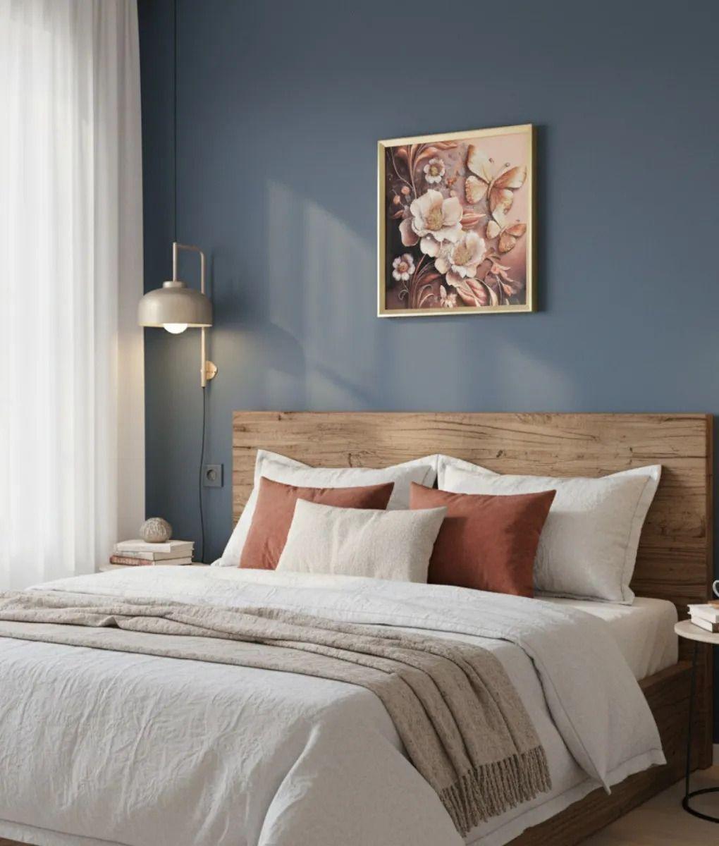 Cuadro Decorativo Diseño Floral Adorno Estilo Romántico Jhn-7