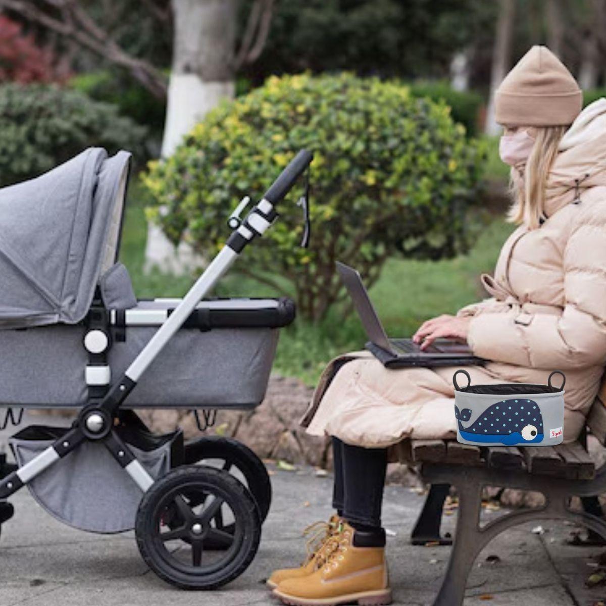 ORGANIZADOR DE CARRITO PRACTICO PASEO BEBE LAU-8