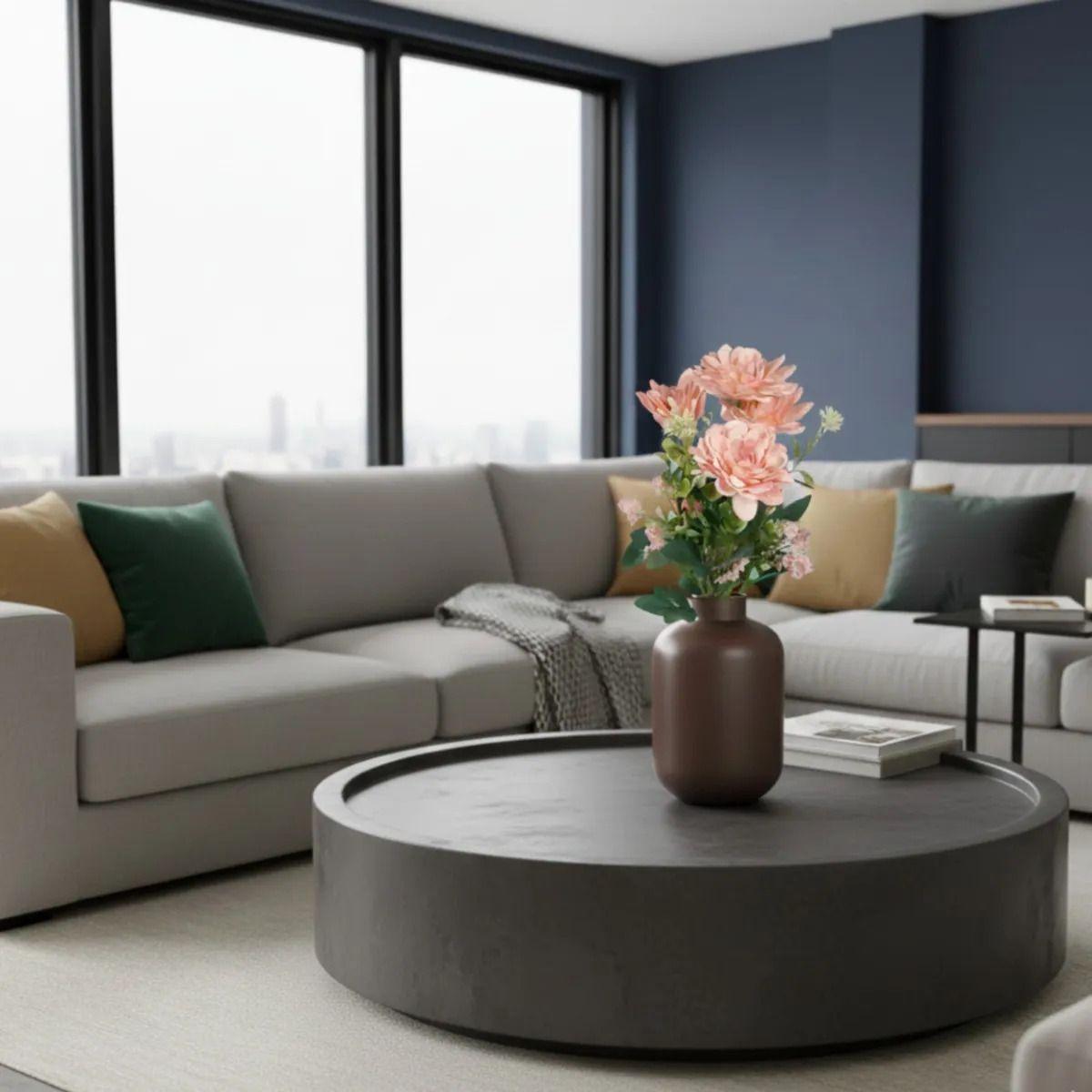 Set 2 Ramo Floral Elegancia Atemporal Adorno Artificial Jhn-8