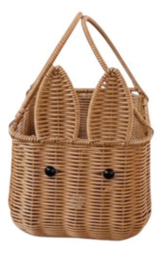 Canasto Decorativo Cesto Encantador Diseño Conejo Jhn-2