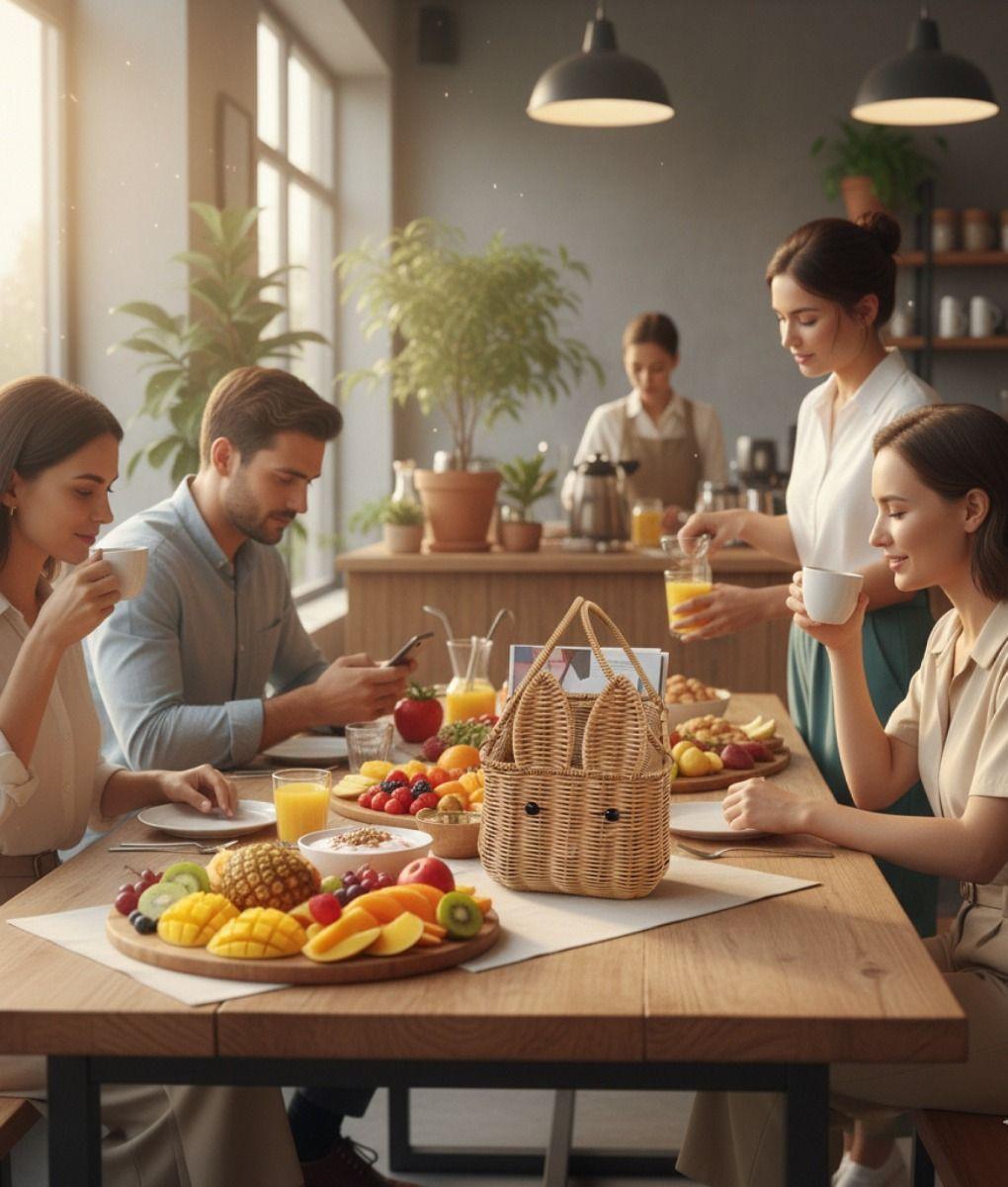 Canasto Decorativo Cesto Encantador Diseño Conejo Jhn-6