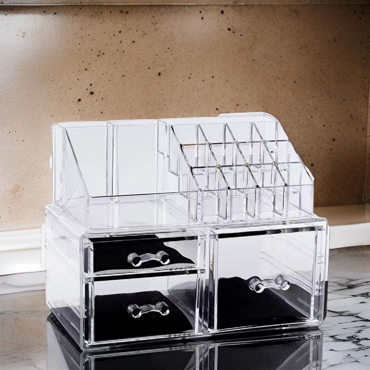 Cosmetiquero Organizador Maquillaje Baño Tocador Moderno Lau-1