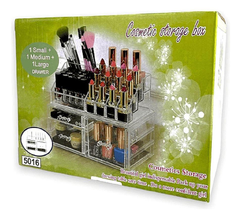 Cosmetiquero Organizador Maquillaje Baño Tocador Moderno Lau-3