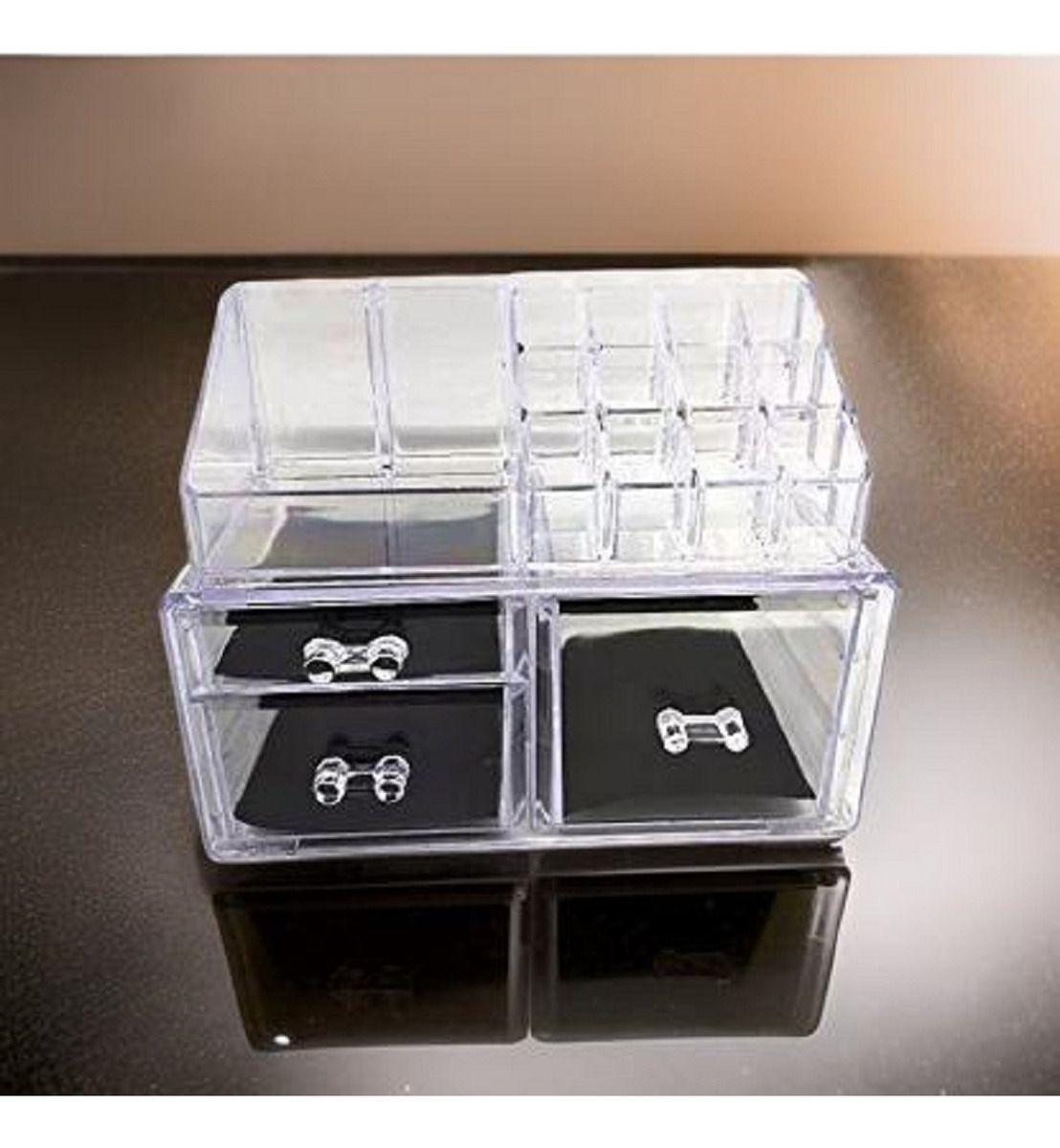 Cosmetiquero Organizador Maquillaje Baño Tocador Moderno Lau-4