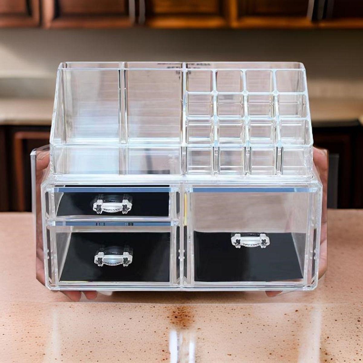 Cosmetiquero Organizador Maquillaje Baño Tocador Moderno Lau-6