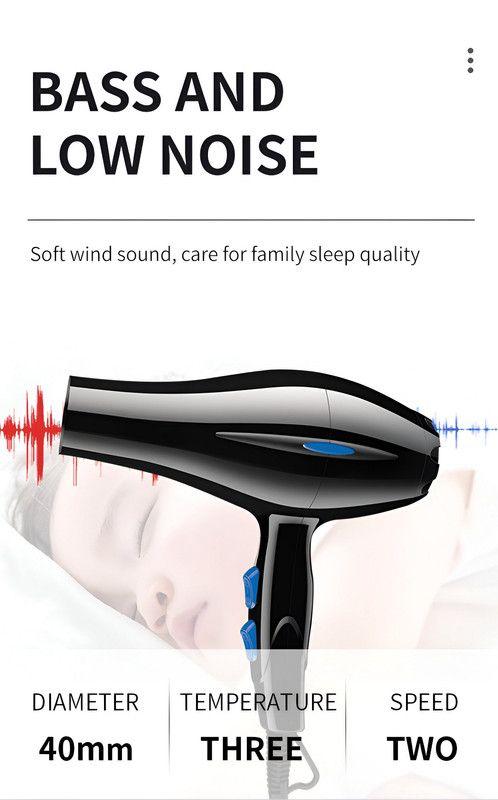 Secador Profesional Cabello 3500W Belleza Mujer Estilo Lau-8