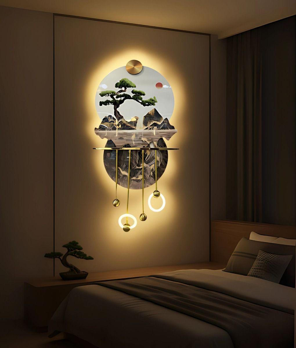 Decoración Pared Cuadro LED Decorativo Moderno Hogar Jhn-6