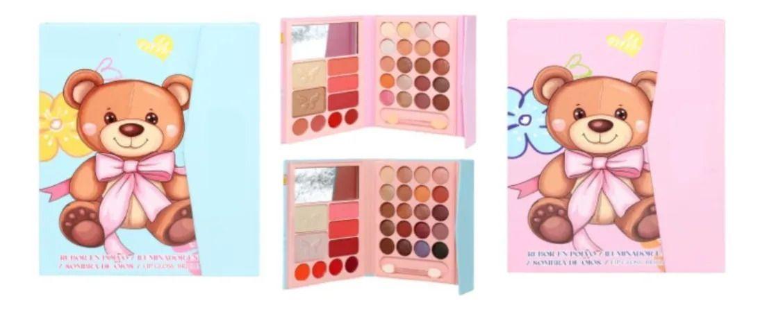 Paq 12 Paletas Maquillaje Completa Profesional Rostro ALJ-2