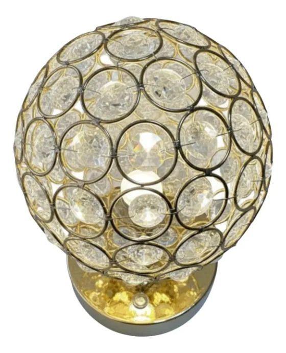 Lámpara Mesa Esfera Destellos Elegancia Modernidad AJ-2