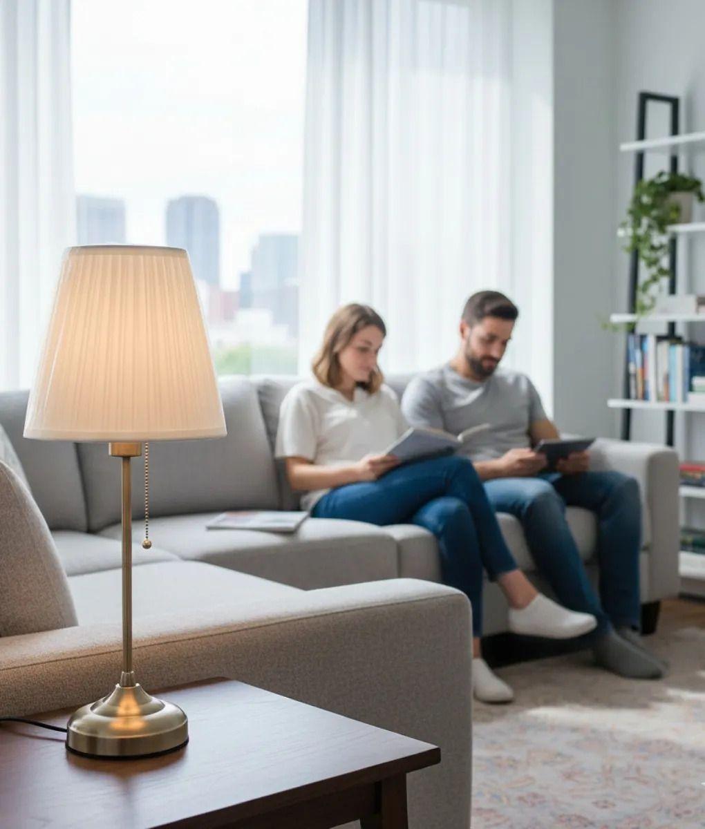 Lámpara Decorativa Mesa Elegancia Clásica Funcional Jhn-1